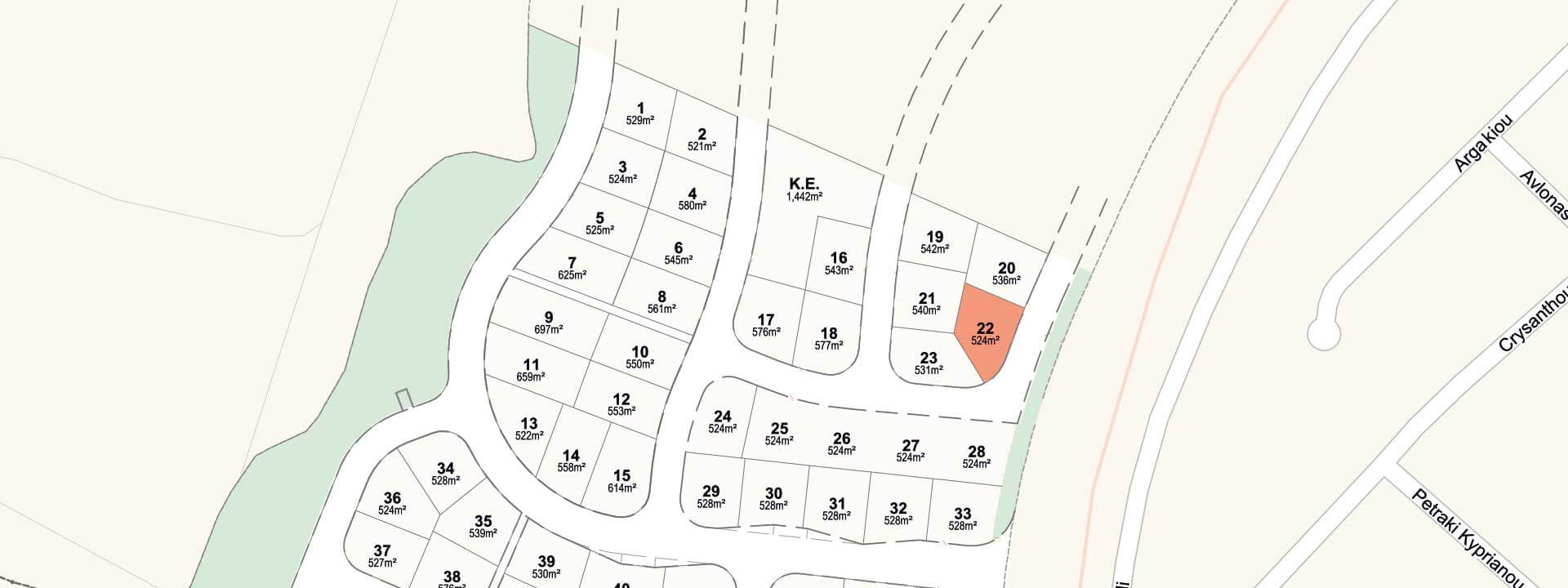 Engomi Plots – Plot No. 22