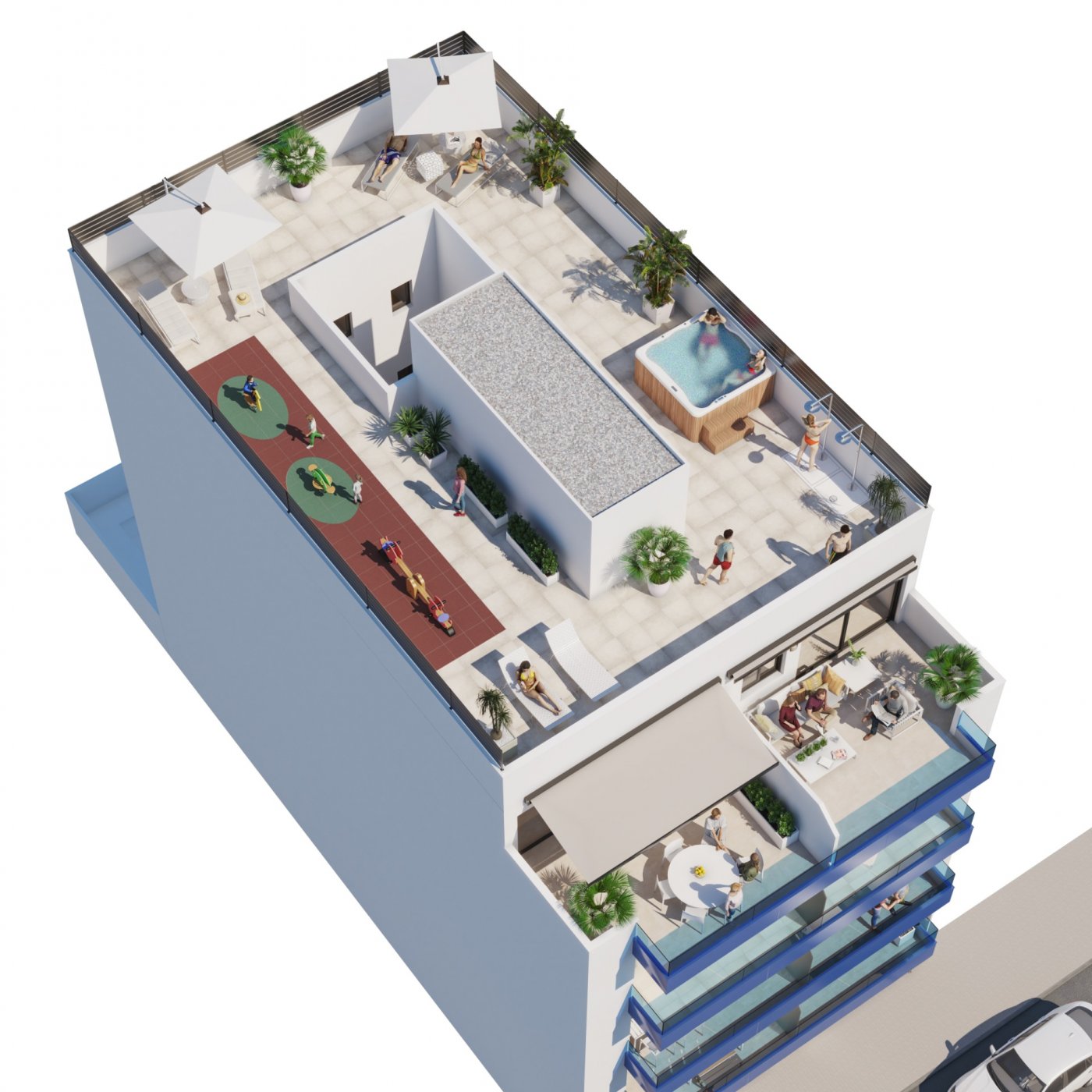 3 bedroom penthouse in Guardamar Del Segura