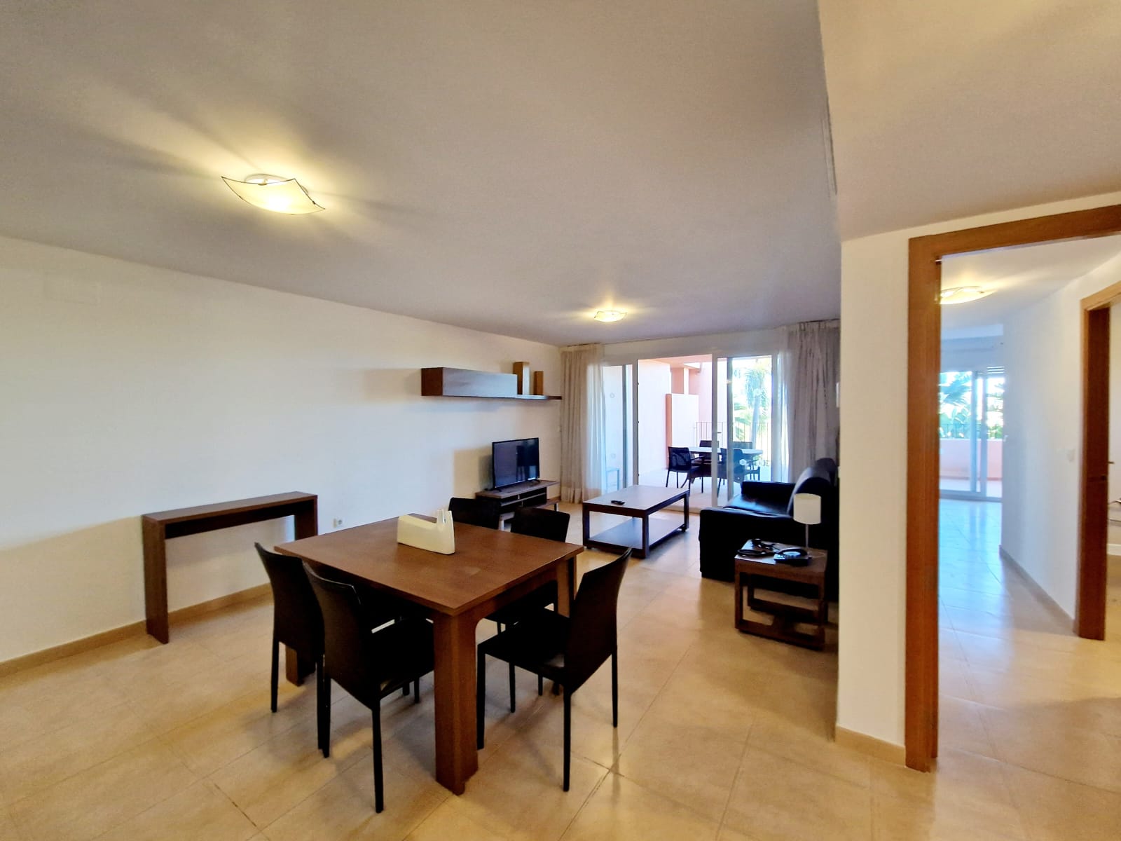 Gorgeous 3 bed 2 bath apartment with terraces off every room for sale at Mar Menor Golf Resort