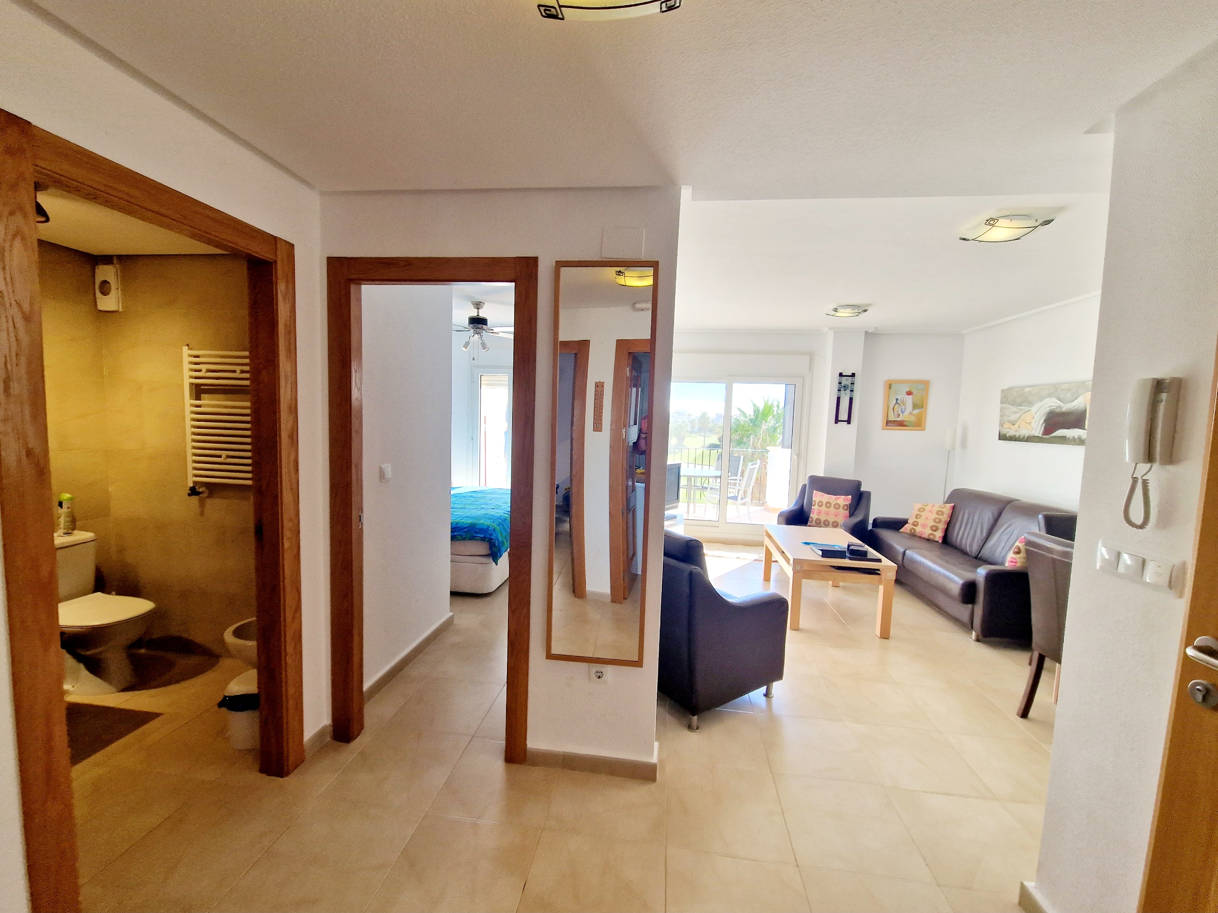 La Torre Golf Resort: 2 bed 1 bath apartment with amazing golf views for sale
