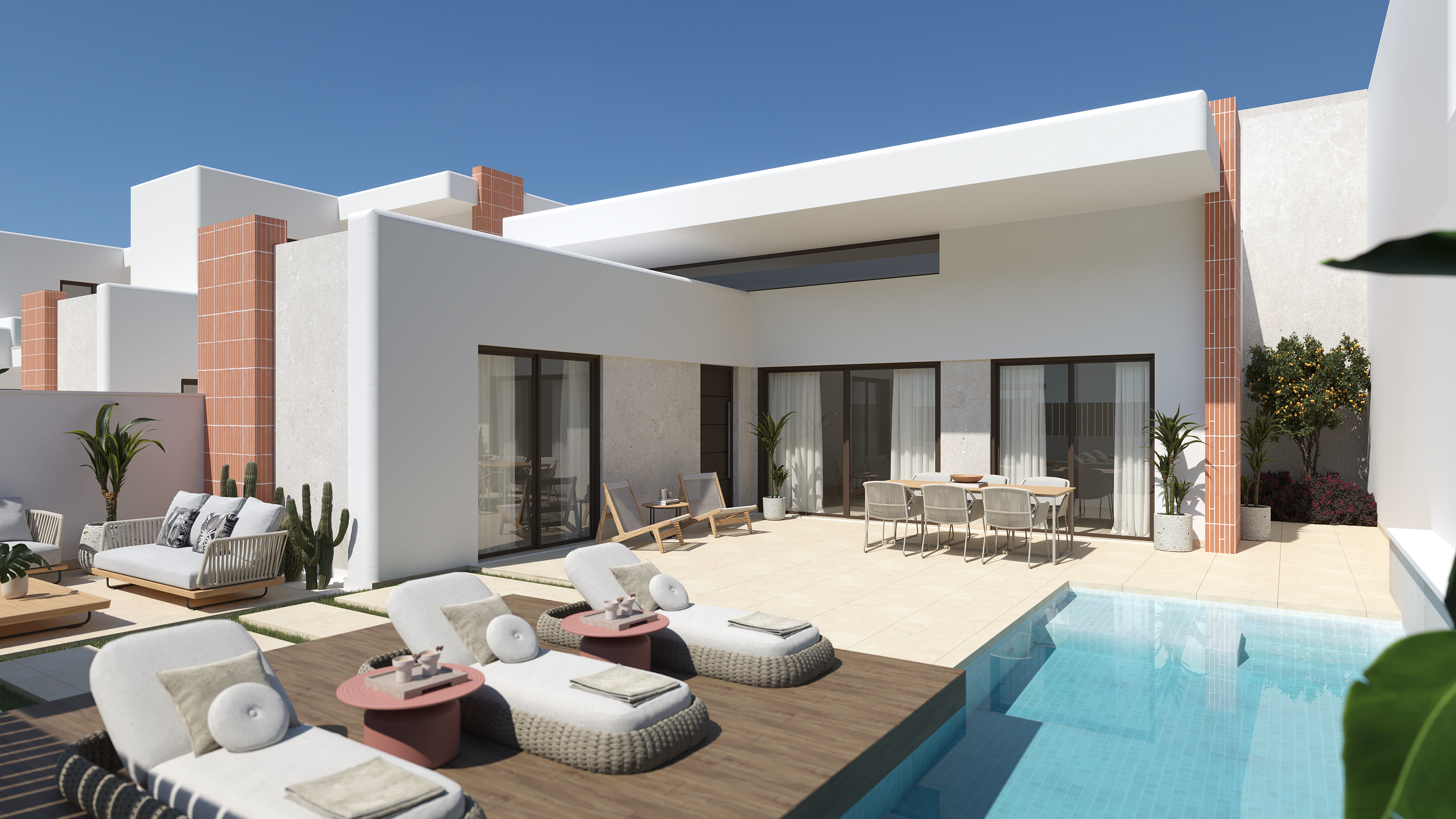 Luxury New Build Villas in Roldan, Murcia
