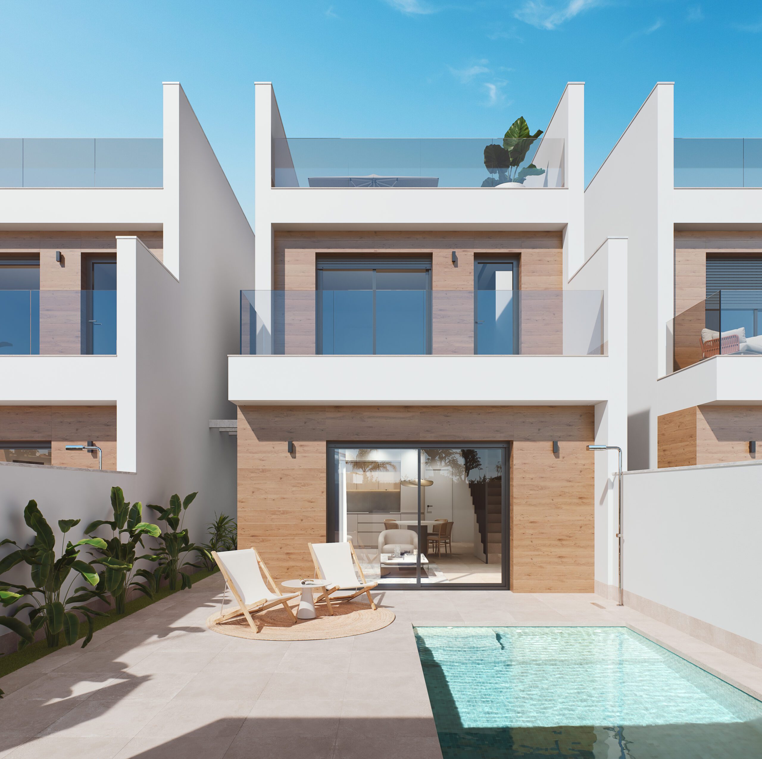 3 Bed New Build Villas – San Pedro del Pinatar, Murcia