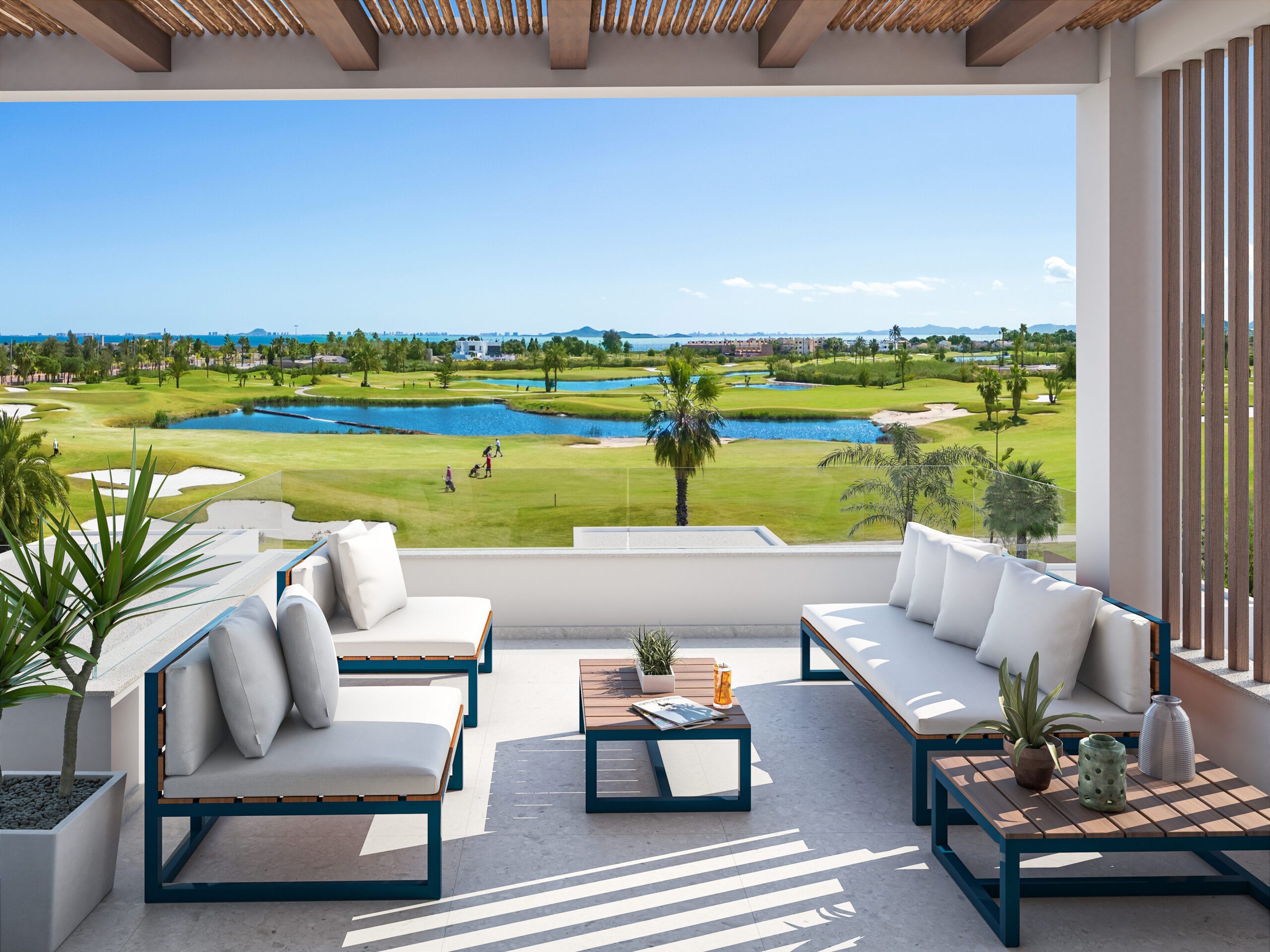 Luxury Front Line Golf Apartments – Serena Golf, Los Alcazares – Murcia