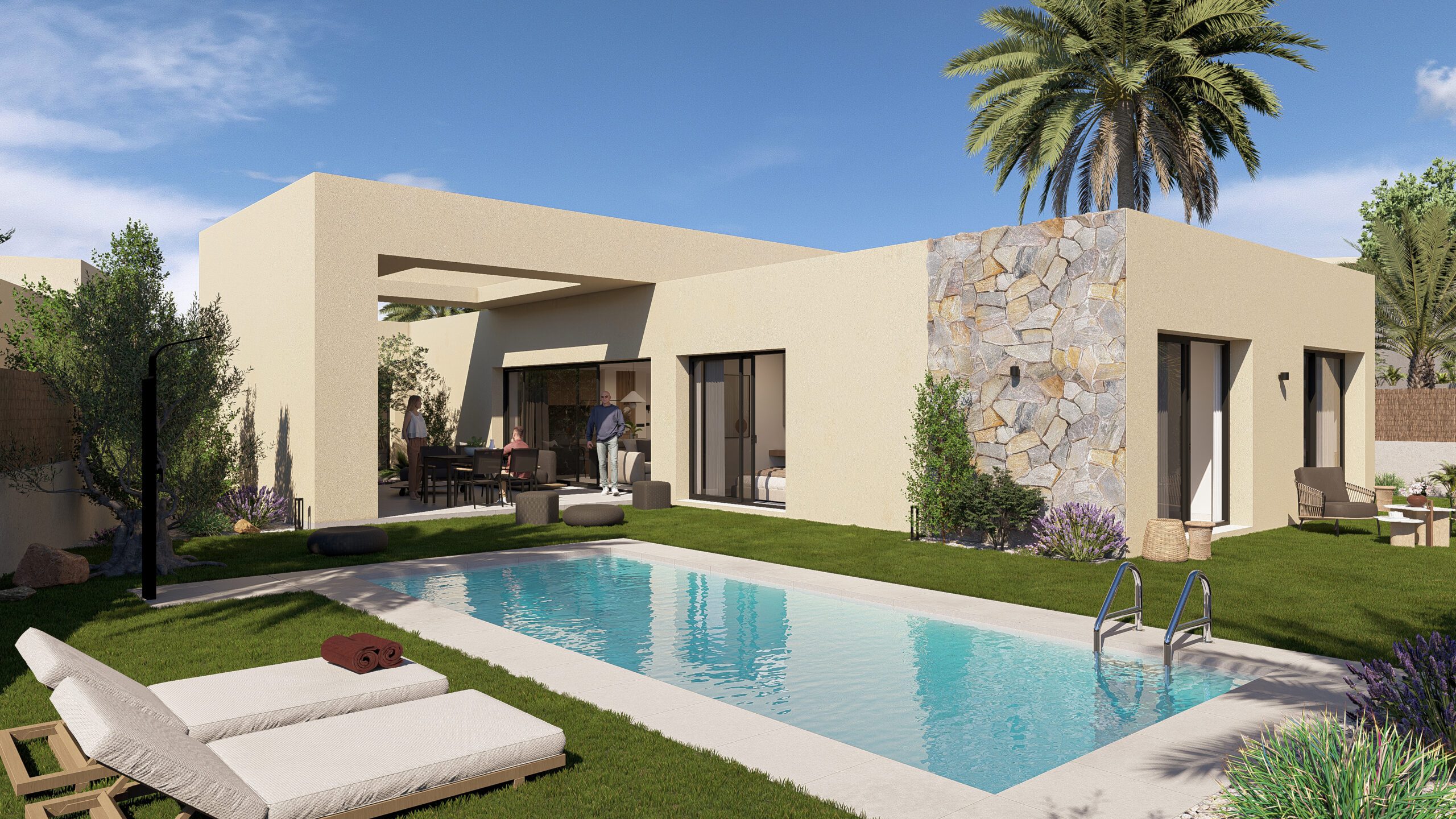 4 Bed, 3 Bath Luxury Villas – Altaona Golf and Country Village, Murcia