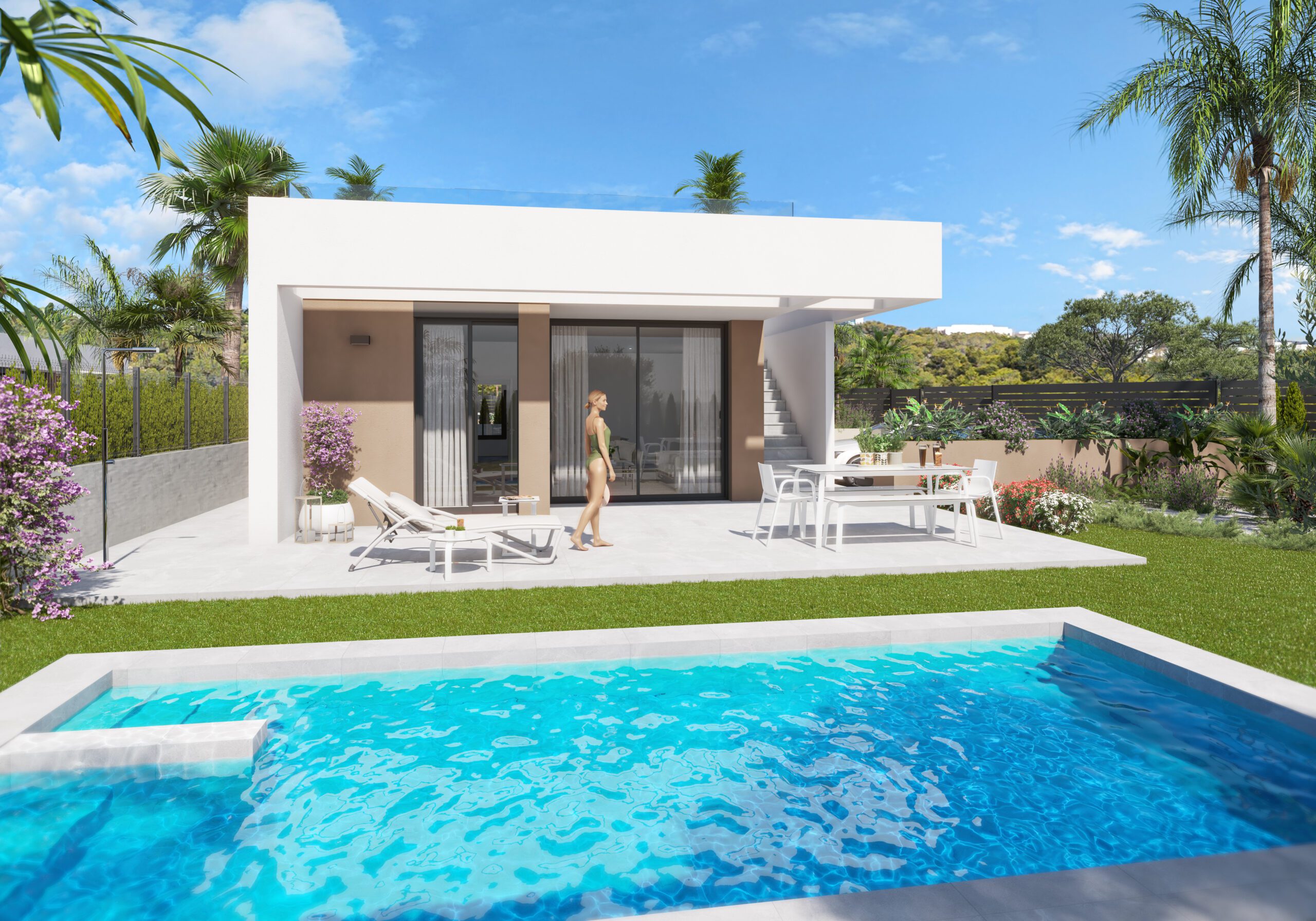 3/4 Bed New Build Villas – Vera Playa,  Almeria