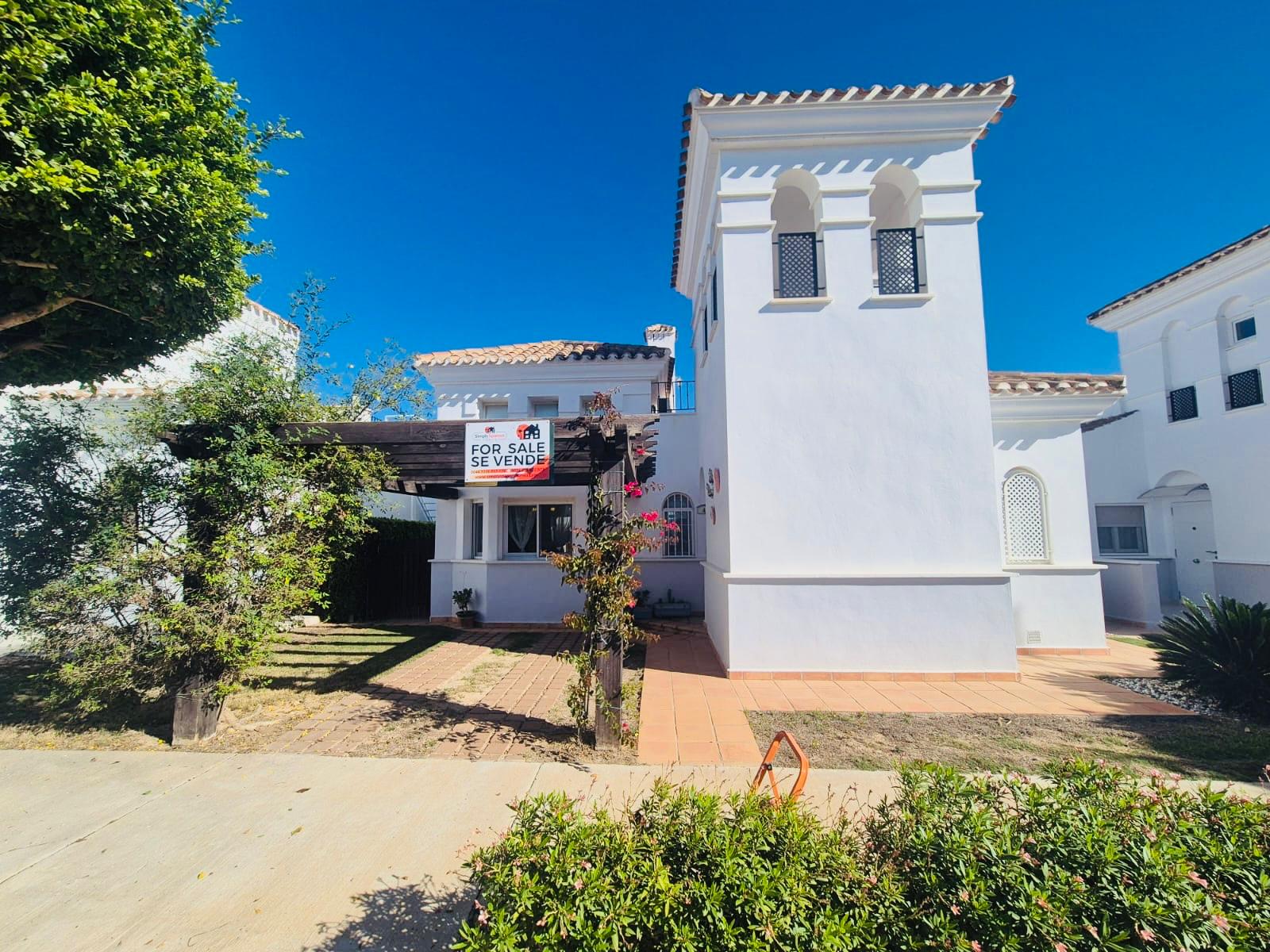 ? Charming 2 Bedroom 2 Bathroom Detached Villa with Private Pool for Sale â La Torre Golf Resort, Murcia