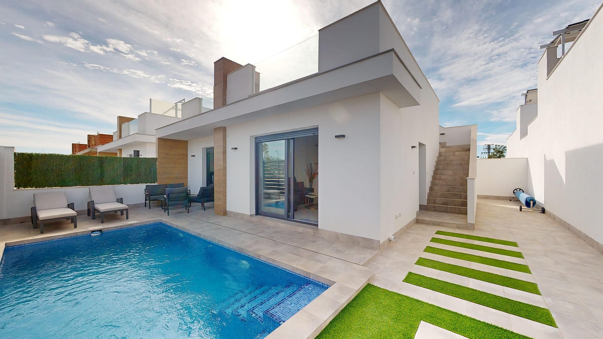 Modern 2 Bedroom Villa for Sale with a Private Pool – El Alba Resort, Murcia