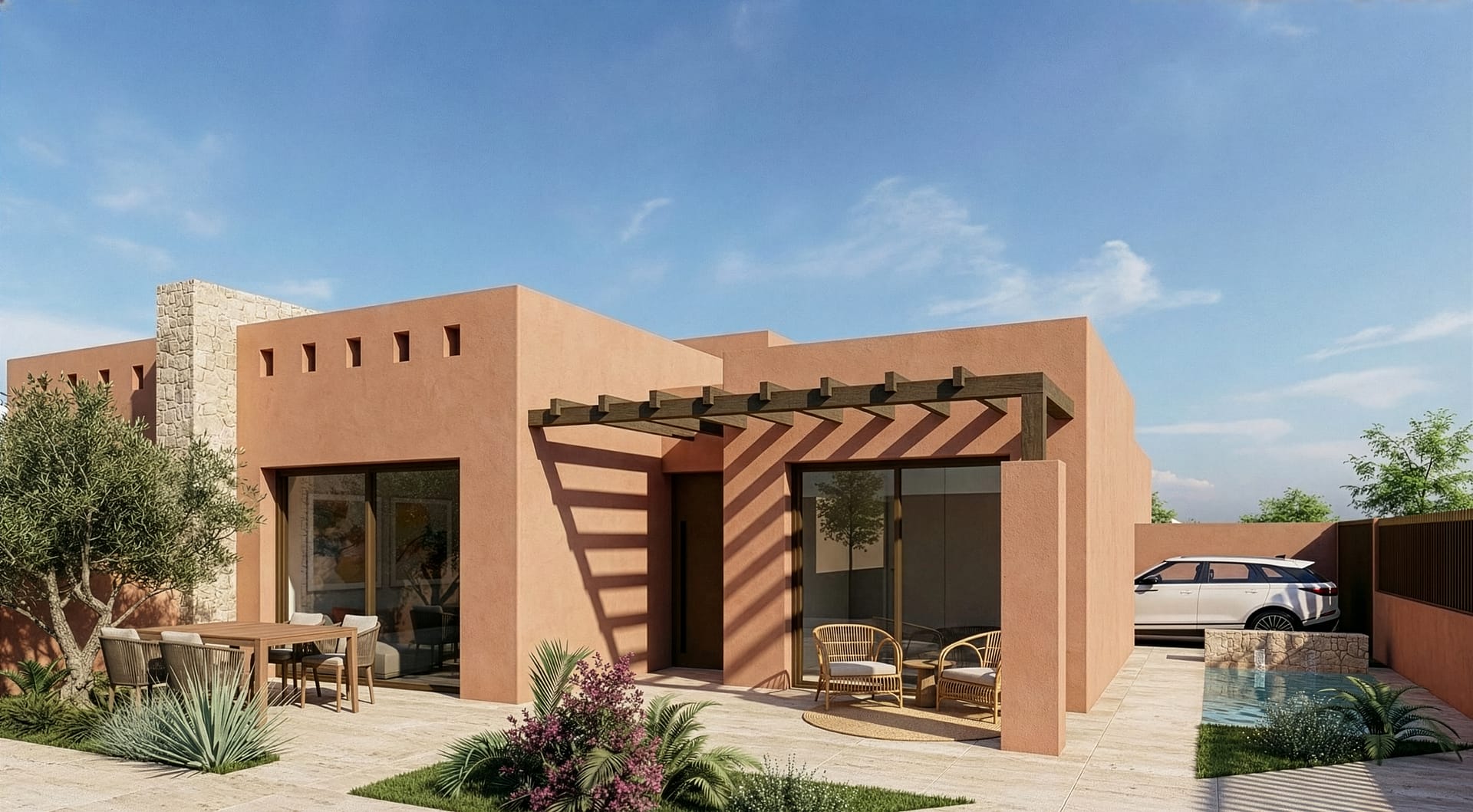 2 Bed, 2 Bath New Build Villas For Sale – El Alba Resort, Roldan – Murcia