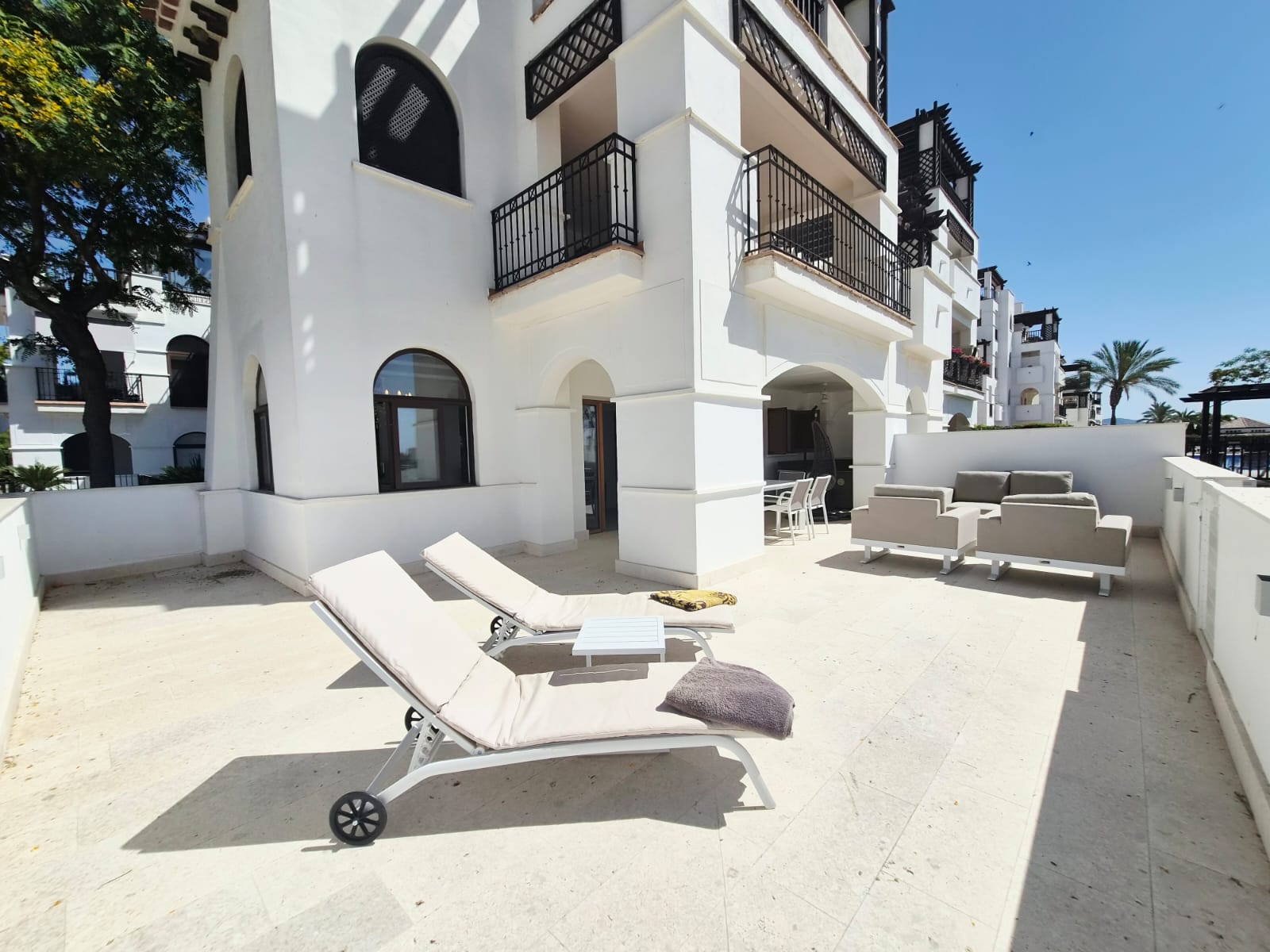 Stunning Fully Renovated Ground Floor Apartment for Sale in El Valle Golf Resort, Murcia