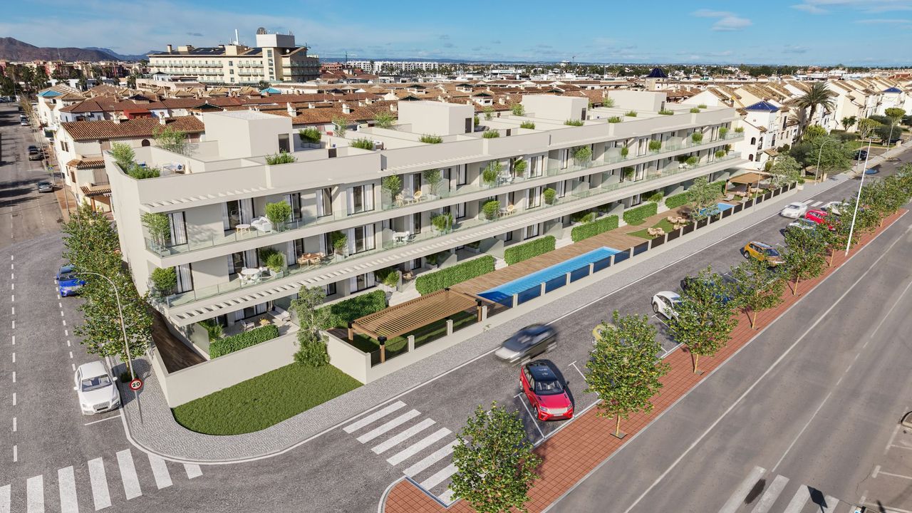 New Build Apartments for Sale in Los AlcÃ¡zares | 2 & 3 Bedroom Beach Apartments 250m from the Sea